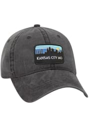 Kansas City Retro Sky Vintage Adjustable Hat - Charcoal