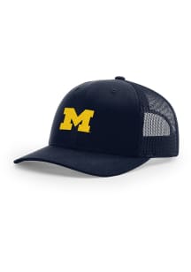 Uscape Navy Blue Michigan Wolverines 112 Trucker Design Adjustable Hat