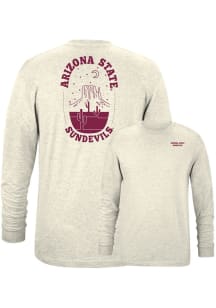 Uscape Arizona State Sun Devils Oatmeal Night Sky Long Sleeve T Shirt
