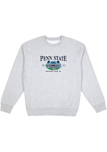 Uscape Penn State Nittany Lions Mens Grey New Heights Long Sleeve Crew Sweatshirt