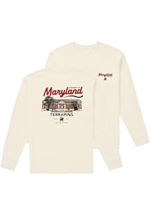 Uscape Maryland Terrapins White Socialite Long Sleeve T Shirt