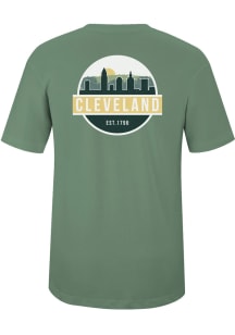 Uscape Cleveland Green Scenic Circle Short Sleeve T Shirt
