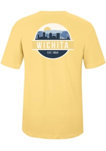 Uscape Wichita Yellow Scenic Circle Short Sleeve T Shirt