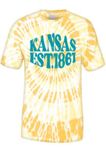 Uscape Kansas Gold Funky Circle Short Sleeve T Shirt