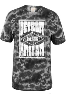 Uscape Detroit Black Poster Short Sleeve T Shirt