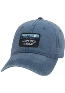 Uscape Lawrence Retro Skyline Vintage Adjustable Hat - Navy Blue