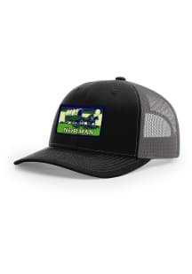 Uscape Norman Retro Patch 112 Trucker Adjustable Hat - Charcoal