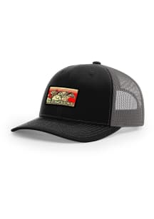 Uscape Kentucky Retro Patch 112 Trucker Adjustable Hat - Charcoal