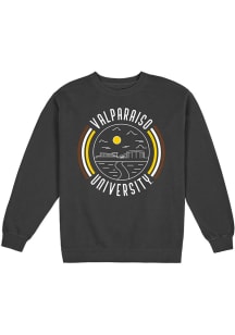 Uscape Valparaiso Beacons Mens Black Fleece Long Sleeve Crew Sweatshirt