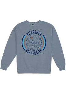 Uscape Villanova Wildcats Mens Blue Fleece Long Sleeve Crew Sweatshirt