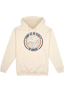 Uscape Syracuse Orange Mens White Pullover Long Sleeve Hoodie