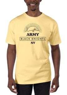 Uscape Army Black Knights Yellow Garment Dyed Short Sleeve T Shirt