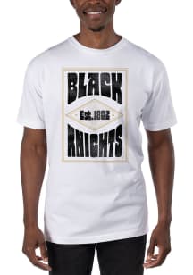 Uscape Army Black Knights White Garment Dyed Short Sleeve T Shirt