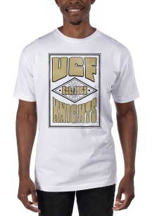 Uscape UCF Knights White Garment Dyed Short Sleeve T Shirt