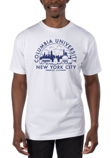 Uscape Columbia College Cougars White Garment Dyed Short Sleeve T Shirt