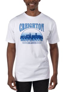 Uscape Creighton Bluejays White Garment Dyed Short Sleeve T Shirt