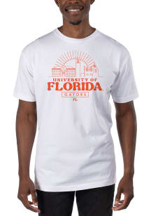 Uscape Florida Gators White Garment Dyed Short Sleeve T Shirt