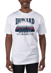 Uscape Howard Bison White Garment Dyed Short Sleeve T Shirt