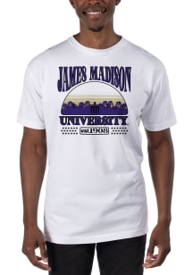 Uscape James Madison Dukes White Garment Dyed Short Sleeve T Shirt