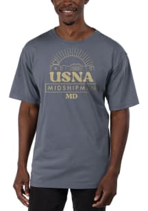 Uscape Navy Midshipmen Blue Garment Dyed Short Sleeve T Shirt