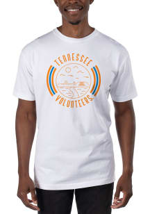 Uscape Tennessee Volunteers White Garment Dyed Short Sleeve T Shirt