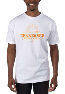 Uscape Tennessee Volunteers White Garment Dyed Short Sleeve T Shirt