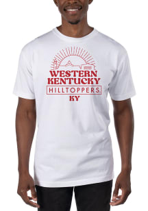 Uscape Western Kentucky Hilltoppers White Garment Dyed Short Sleeve T Shirt