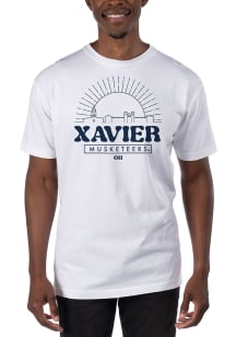 Uscape Xavier Musketeers White Garment Dyed Short Sleeve T Shirt