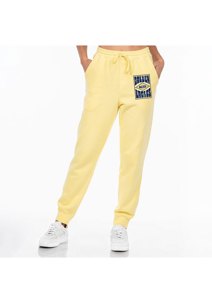 Marquette Golden Eagles Mens Yellow Pigment Dyed Sweatpants
