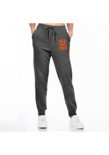 Uscape Oklahoma State Cowboys Mens Black Pigment Dyed Sweatpants