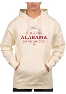 Uscape Alabama Crimson Tide Mens White Pullover Long Sleeve Hoodie