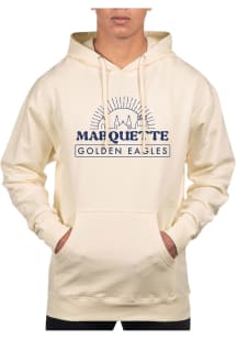 Uscape Marquette Golden Eagles Mens White Pullover Long Sleeve Hoodie