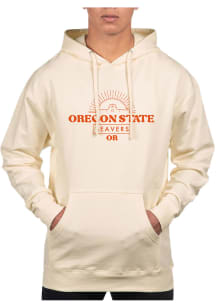 Uscape Oregon State Beavers Mens White Pullover Long Sleeve Hoodie