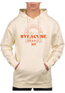 Uscape Syracuse Orange Mens White Pullover Long Sleeve Hoodie