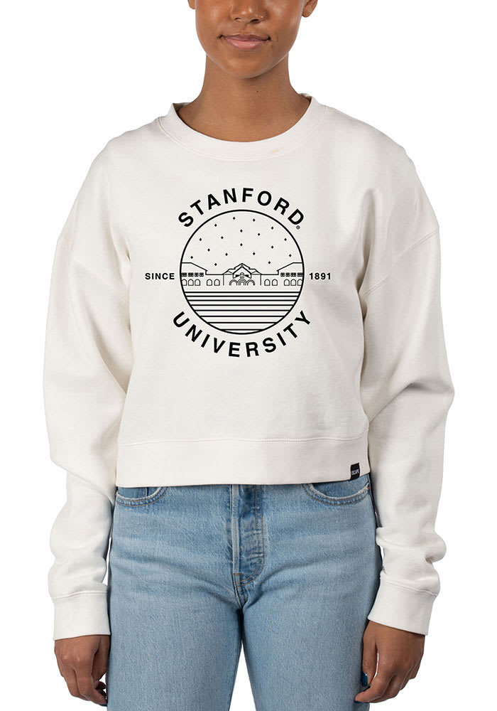 Men's Uscape Apparel Oatmeal Stanford Cardinal Pullover Hoodie