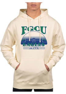 Uscape Florida Gulf Coast Eagles Mens White Pullover Long Sleeve Hoodie