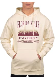Uscape Florida State Seminoles Mens White Pullover Long Sleeve Hoodie