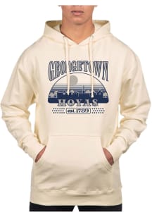 Uscape Georgetown Hoyas Mens White Pullover Long Sleeve Hoodie