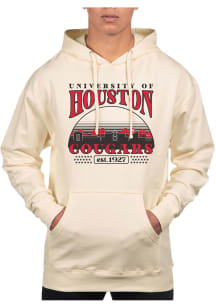 Uscape Houston Cougars Mens White Pullover Long Sleeve Hoodie