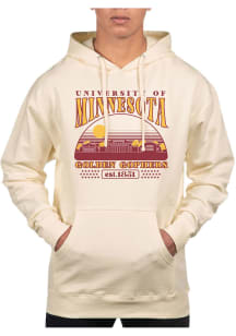 Uscape Minnesota Golden Gophers Mens White Pullover Long Sleeve Hoodie