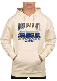 Uscape Montana State Bobcats Mens White Pullover Long Sleeve Hoodie