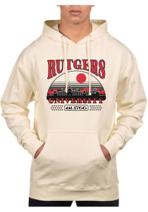 Uscape Rutgers Scarlet Knights Mens White Pullover Long Sleeve Hoodie