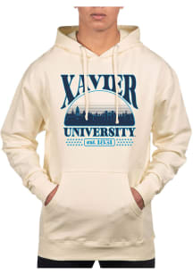 Uscape Xavier Musketeers Mens White Pullover Long Sleeve Hoodie