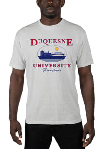 Uscape Duquesne Dukes Grey Renew Recycled Sustainable Short Sleeve T Shirt