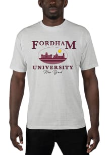 Uscape Fordham Rams Grey Renew Recycled Sustainable Short Sleeve T Shirt