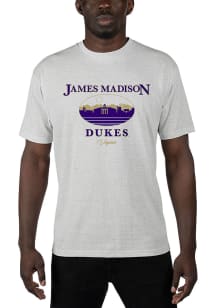 Uscape James Madison Dukes Grey Renew Recycled Sustainable Short Sleeve T Shirt