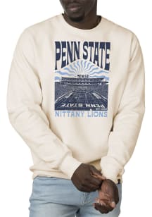 Uscape Penn State Nittany Lions Mens White Premium Heavyweight Long Sleeve Crew Sweatshirt