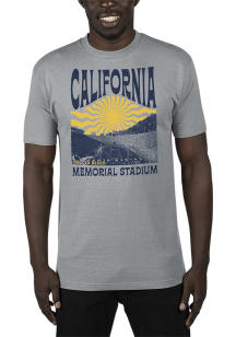Uscape Cal Golden Bears Grey Renew Recycled Sustainable Short Sleeve T Shirt