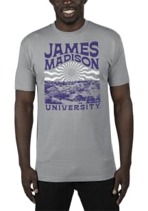 Uscape James Madison Dukes Grey Renew Recycled Sustainable Short Sleeve T Shirt