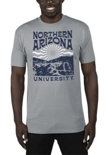 Uscape Northern Arizona Lumberjacks Grey Renew Recycled Sustainable Short Sleeve T Shirt